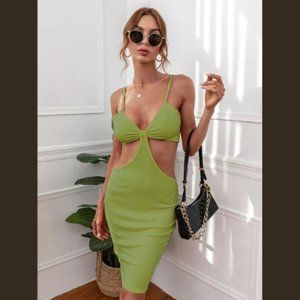 Cut Out Cami Bodycon Dress size 8/10